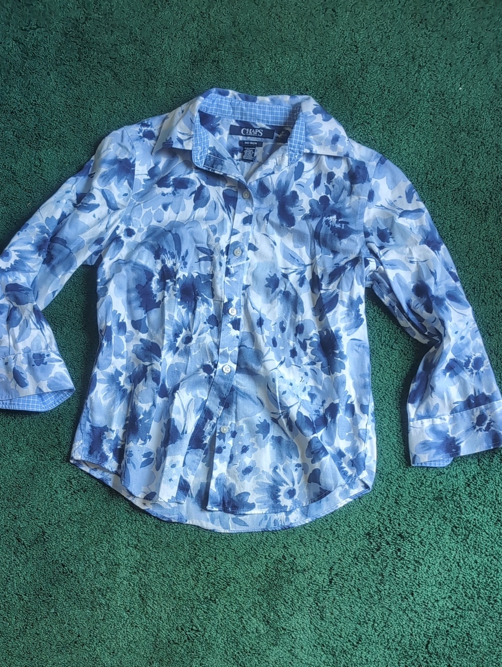 Floral Cotton Button Down